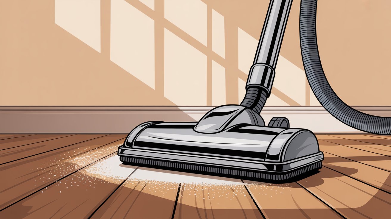 Professional vacuum cleaner on hardwood floor illustrating specialized cleaning services and niche targeting