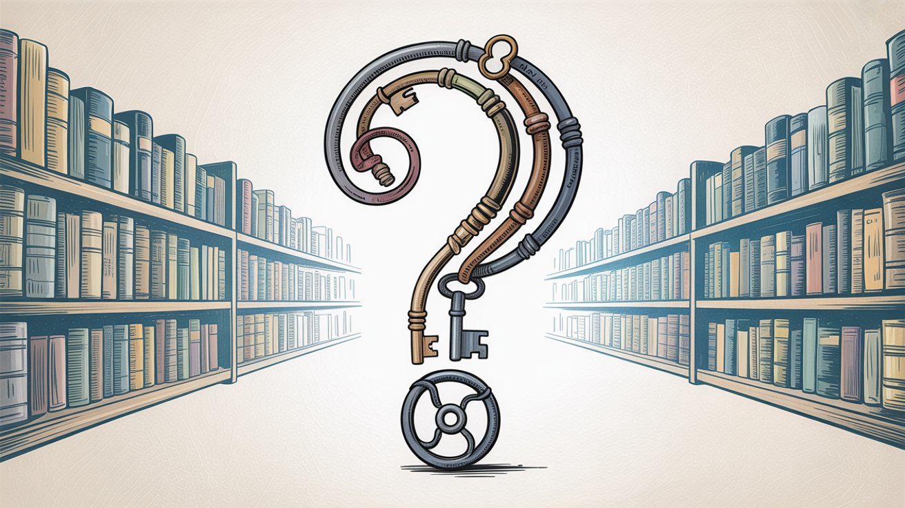 Question and answer concept illustration representing FAQ support and information exchange