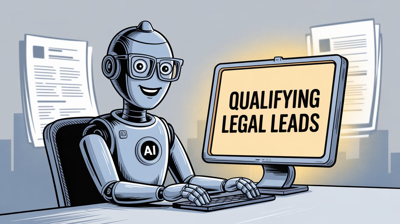 AI receptionist system qualifying and screening legal leads automatically