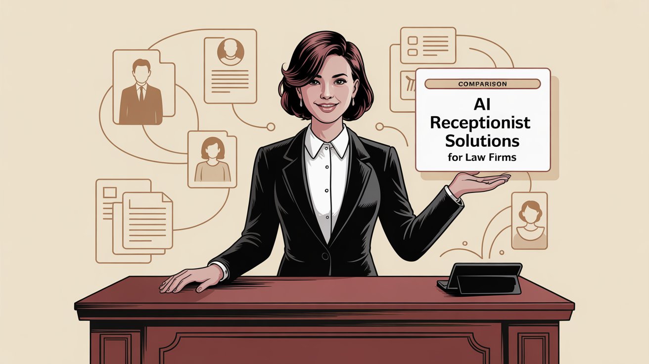 Comparing different AI receptionist solutions and platforms for law firms