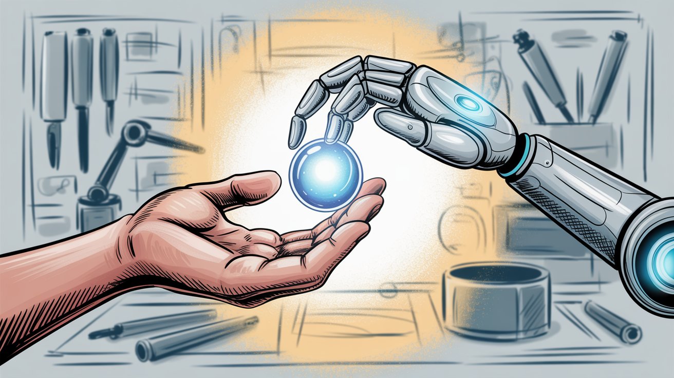 Seamless human and AI collaboration for enhanced customer service experience