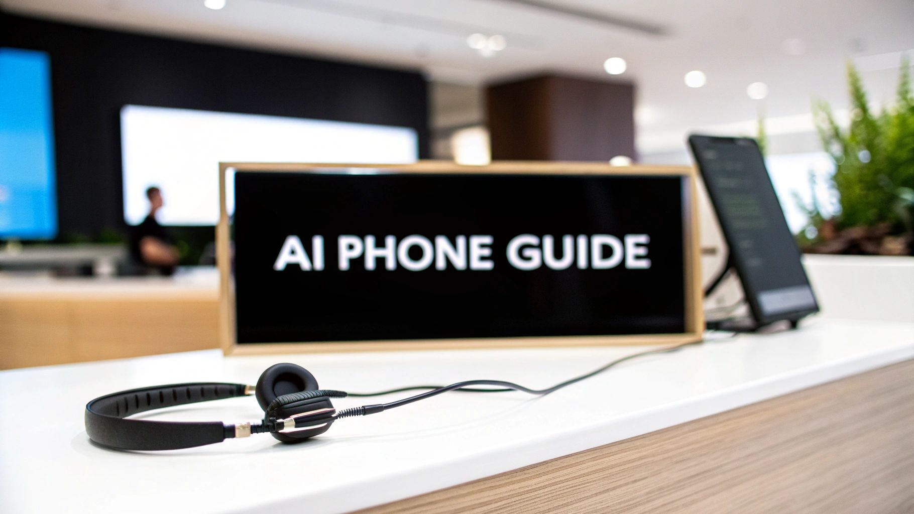 Your Guide to an AI Phone Answering Service